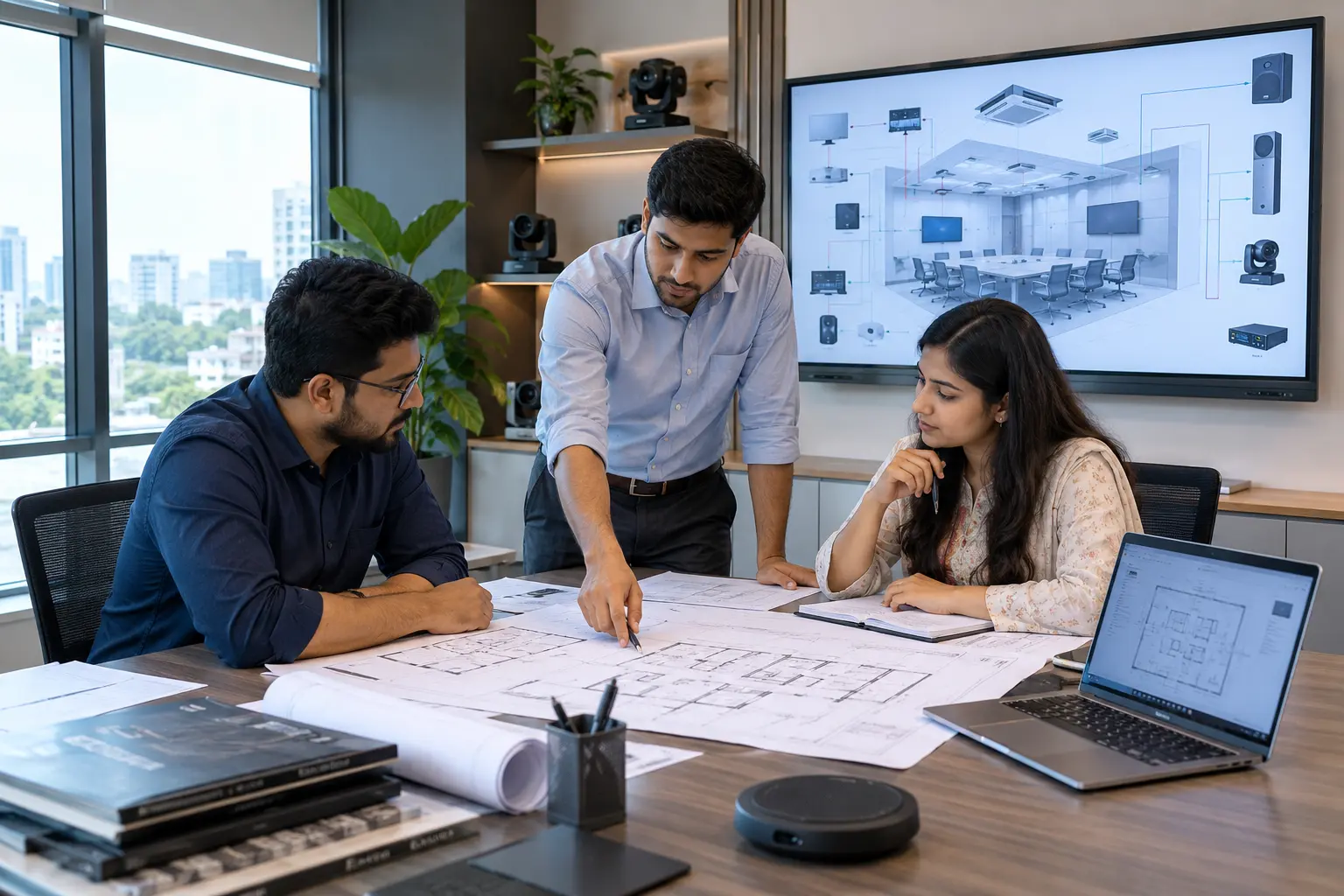 Renex Digital engineering team planning a technology project
